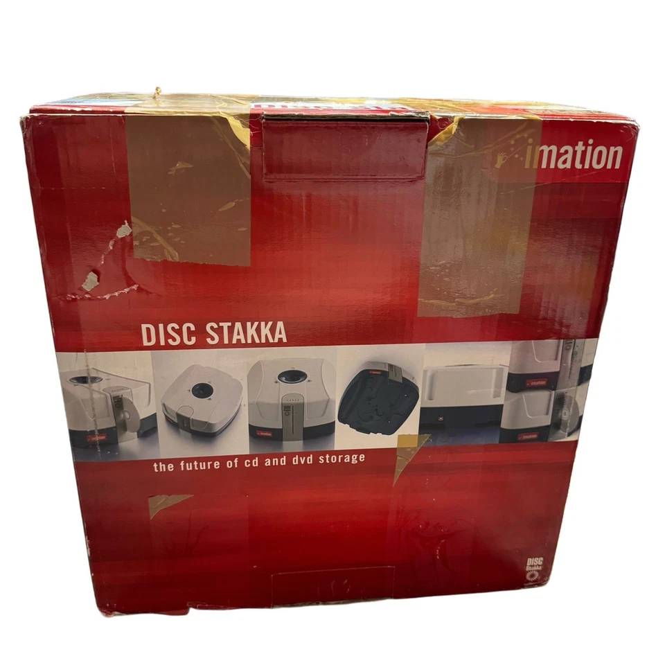 Imation Disc Stakka C10AI CD/DVD Storage New - Image 1 of 4