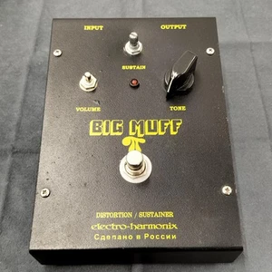 ELECTRO HARMONIX / BIG MUFF ARMY BLACK(no250510) - Picture 1 of 10