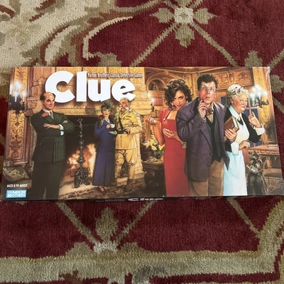 Clue Board Game 1996 Parker Brothers Classic Detective Game Complete - Image 1 of 4
