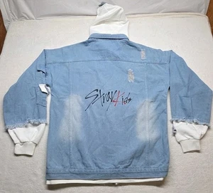 KPOP Stray Kids Seventeen Hoodie Jeansjacke Jeansmantel Hoodies Large - Bild 1 von 11