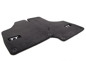 Vag Set Floor Mats For Audi Tt Tts Coupe Roadster 2007 2014 Genuine 8J1061275MNO - Picture 1 of 6
