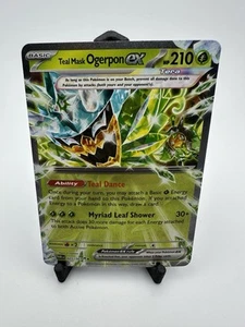 2024 Pokemon SV Twilight Masquerade TWM EN Teal Mask Ogerpon ex #025/167 - Picture 1 of 2
