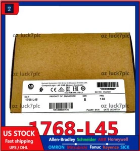 New Factory Sealed AB 1768-L45 SER B CompactLogix L45 3 MB Memory Controller - Picture 1 of 4