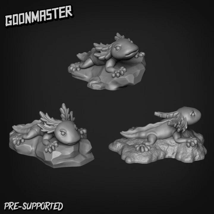Axolotl - Basing Kit/ Basing Bits/ Tufts/ Model Scenery/ Goon Master