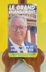 jean marie le pen Cassette VHS Neuve Scellée Blister 1997 Législatives - Imagen 1 de 5