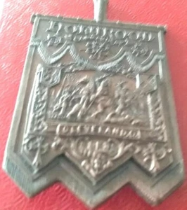 (pgasteelers1)Cleveland,Ohio 1900? Masonic Medal Holyrood Commandery No 32 Pin