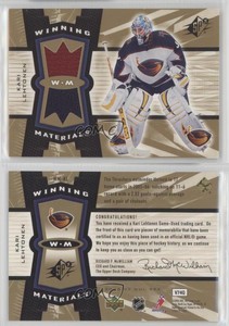 2006-07 SPx Winning Materials Kari Lehtonen #WM-KL