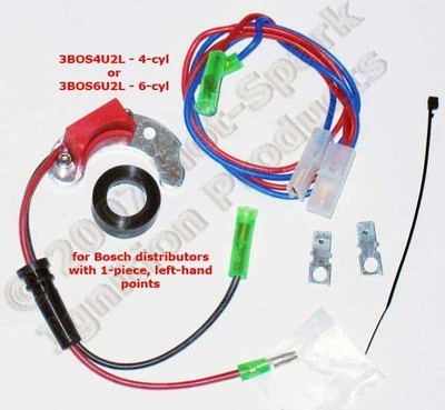 Kit de conversión de encendido electrónico: Porsche 911 de 6 cilindros, puntos LH, 3BOS6U2L Foto 1 de 3
