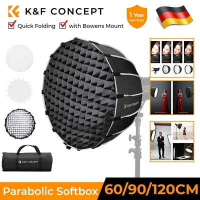 K&F Concept Octagon Softbox Bowens Mount Achteckige Softbox mit Honeycomb Gitter - Bild 1 von 4