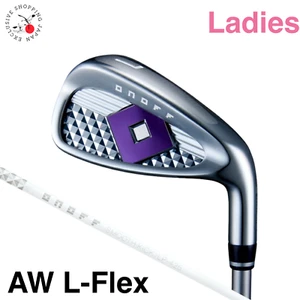 ONOFF Golf Lady Iron Wedge AW L-Flex SMOOTH KICK LP-425I White Shaft Ladies New - Picture 1 of 14