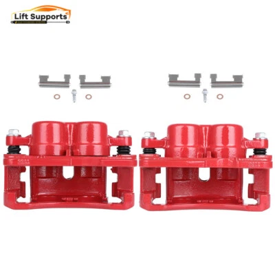 Brake Calipers w/ Bracket Fits for GMC Sierra 2500 GMC Yukon XL 2500 Pair - Image 1 of 4