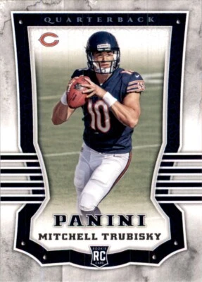 2017 Panini FB MITCHELL TRUBISKY RC Chicago Bears #101 - Image 1 of 2