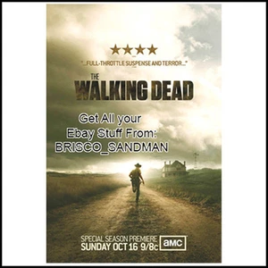 Kühlschrank Spaß Kühlschrankmagnet THE WALKING DEAD Staffel 2 Poster AMC TV Zombies - Bild 1 von 7