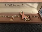 Pink Breast Cancer Awareness Bracelet Fashion Jewelry - Bracelet, Pin, 1 Charm*