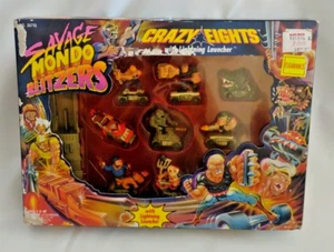 1992 Kenner Crazy Eights Savage Mondo Blitzgeräte mit Beleuchtung Launcher Box - Bild 1 von 16