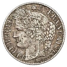 France 50 centimes Cérès 1872 K Silver XF Bordeaux F.189/4 - KM.834.2 Coin