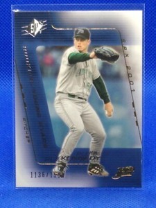 2001 SPx Tampa Bay Devil Rays Baseball Card #189 Joe Kennedy RC /1500