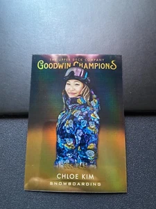 Goodwin Champions 2021 platino negro y dorado #32 Chloe Kim/249 - Imagen 1 de 1