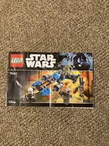LEGO Star Wars: Bounty Hunter Speeder Bike Battle Pack (75167) Instructions Only - Picture 1 of 2