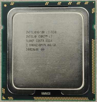 Intel Core i7-930 SLBKP 2.80 GHz LGA1366 Quad Core CPU Processor. - Image 1 of 2