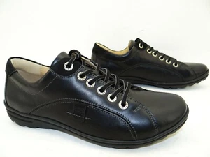 Hartjes 60262 Schnürschuhe Halbschuhe Sneaker Damen Schuhe Leder Gr.37 Schwarz - Bild 1 von 11