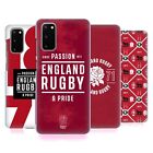 OFFICIAL ENGLAND RUGBY UNION RED ROSE HARD BACK CASE FOR SAMSUNG PHONES 1