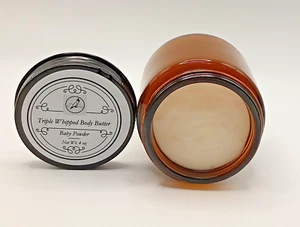 TnJ's Shop Triple Whipped Baby Powder All-in-One Whole Body Butter Gentle 4oz - Picture 1 of 3