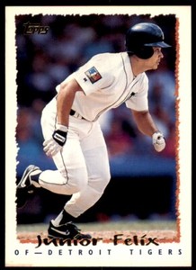1995 Topps. Junior Felix Baseball Cards #68