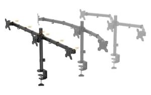 BONTEC Triple Monitor Stand for 3 Monitors 13-24 Inch, Triple Arm Desk Mount