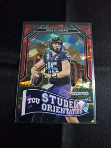 2023 PANINI PRIZM DRAFT PICKS STUDENT ORIENTATION RED PRIZM SP #SO-8 MAX DUGGAN - Picture 1 of 2