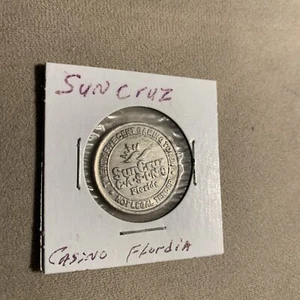 Sun Cruz Casino Florida 25¢ Gaming Token Nice Collectible Arcade - Picture 1 of 2