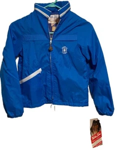 Vintage Weather Tamer Winterjacke Retro hellblau Größe Youth 80’s Neu mit Etikett - Bild 1 von 8