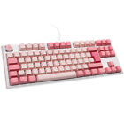 Ducky One 3 Gossamer TKL Pink Gaming Tastatur - MX-Black Clear Top