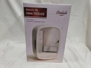 Cooluli Beauty 12 Liter Portable Mini Fridge for Skincare & Beauty Products - Picture 1 of 1