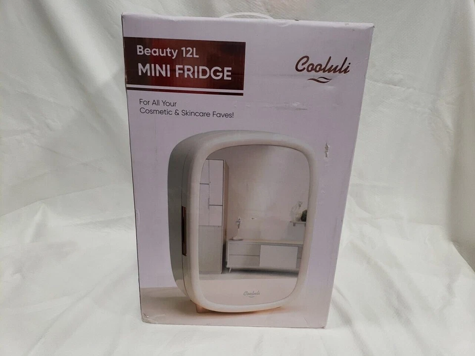 Cooluli Beauty 12 Liter Portable Mini Fridge for Skincare & Beauty Products - Image 1 of 1