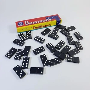 Double Six Dominoes Selchow & Righter Co. New York. N. Y. No. 604 Vintage - Picture 1 of 5