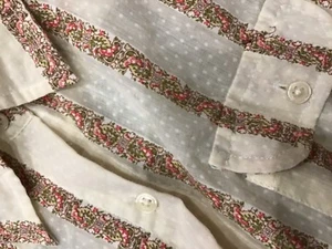 AMERICAN EAGLE OUTFITTERS BLOUSE SHEER SIZE 10 COTTON POLYESTER NEW - Picture 1 of 3