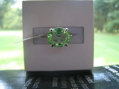 Ring Bomb Party 3649 Lab Created Light Green Quartz size 6 - Image 1 of 3