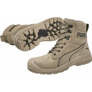 Puma Safety Boots CONQUEST STONE HIGH Waterproof Non-Slip Shoes S3 HRO SRC - Picture 1 of 5