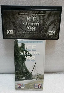 Ice Storm '98 VHS "Neighbors Helping Neighbors" WCSH Portland 6 WLBZ Maine - Picture 1 of 8