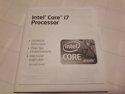 Intel I7 920 + Dissipatore originale (ID:281903055) - Immagine 1 di 4