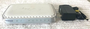 NETGEAR WGT624 V3 WIRELESS 108 MBPS FIREWALL ROUTER 4 PORT WHITE VERY GOOD COND. - Picture 1 of 6