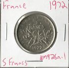 Coin France 5 Francs 1972 KM926a.1