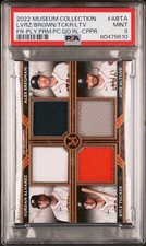 2022 Topps Museum Collection Four Player Quad Relic Astros /75 PSA 9 Pop 1