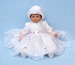 Completi e set bianchi battesimo bambina per neonati | Acquisti Online su  eBay