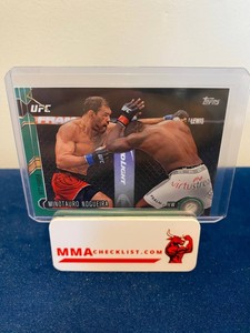 2015 Topps UFC MMA Chronicles GREEN Parallel #54 Minotauro Nogueira # /288