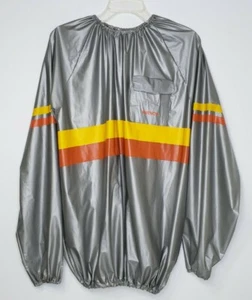 Vintage Rothco Striped Synthetic Safety Protective Pullover XL Elastic Waist NOS - Picture 1 of 7