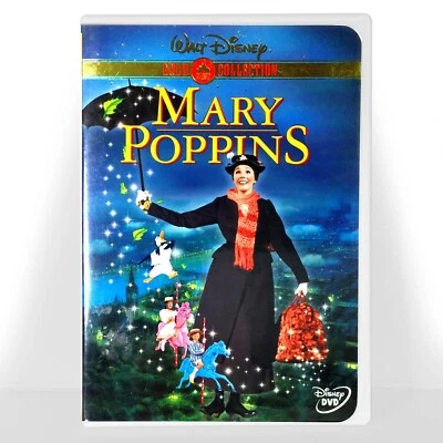Walt Disney's: Mary Poppins (DVD, 1964, Gold Coll. Ed) Like New !  Julie Andrews - Image 1 of 3