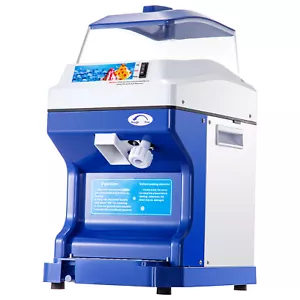 Ice Shaver Electric Ice Crusher Tabletop Snow Cone Machine 440LBS/H Yield - Picture 1 of 12