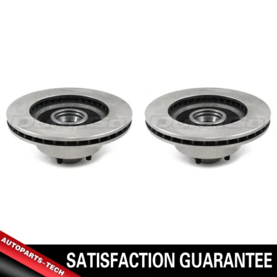 Передние дисковые тормозные диски и ступица в сборе 2 шт для Dodge Challenger 1973 1974 - Изображение 1 из 4